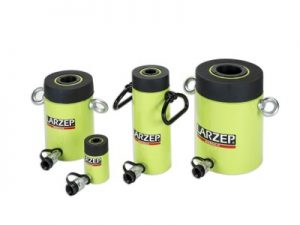 Single acting hollow piston cylinders SH