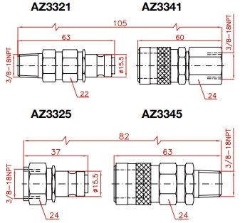 Hydraulic couplers