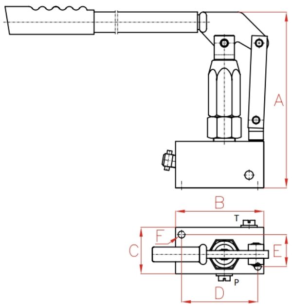 Module For Hand Pump Modular hand pumps WI – MJ Hydraulic Pty Ltd