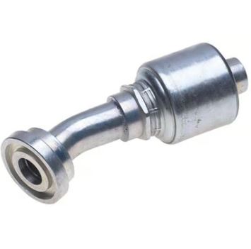 Code 61 O-Ring Flange – 22 1/2° Bent Tube – Megacrimp