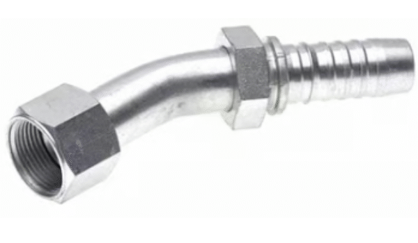 JIC Female 37° Flare Swivel – 45° - Global Spiral