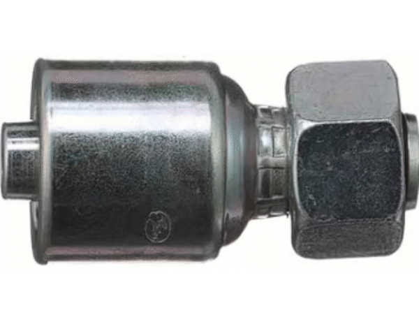 Metric Light Female DIN 24° Cone Swivel - Megacrimp