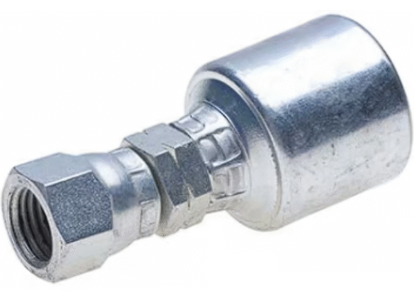 Female SAE 45° Flare Swivel - Megacrimp