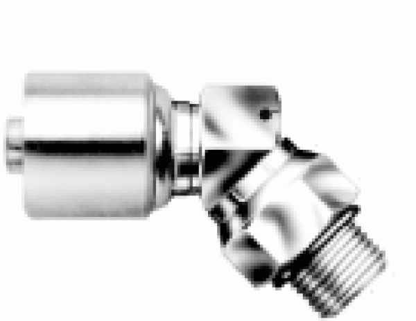 UNO Male O-Ring Boss Swivel – 45° Block