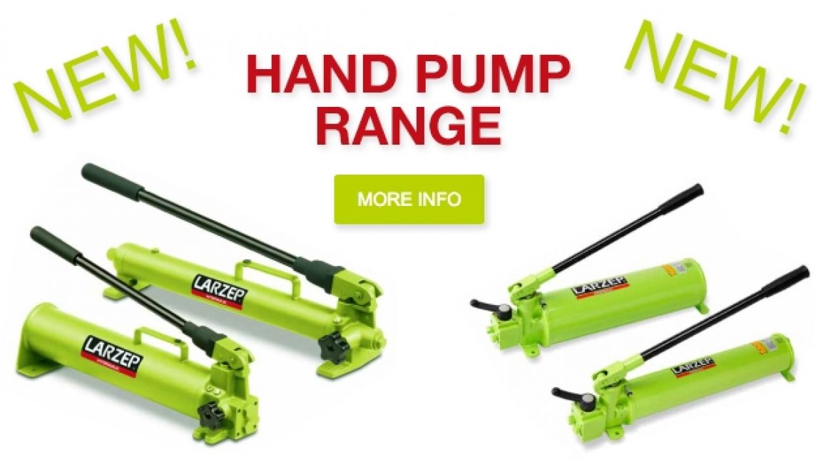 New Larzep Hand Pump Range