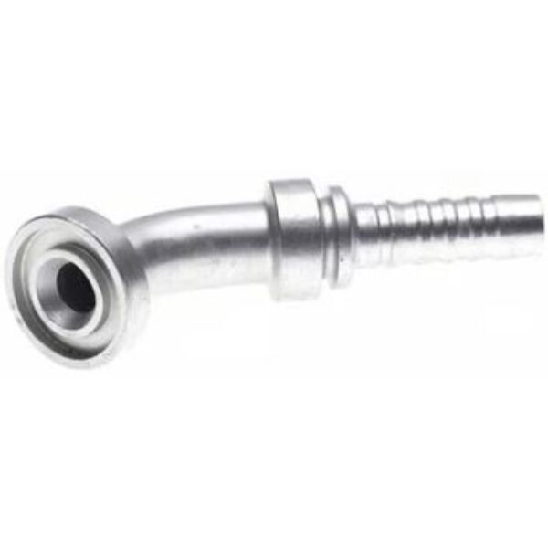 Code 62 O-Ring Flange – 45° Bent Tube - Global Spiral
