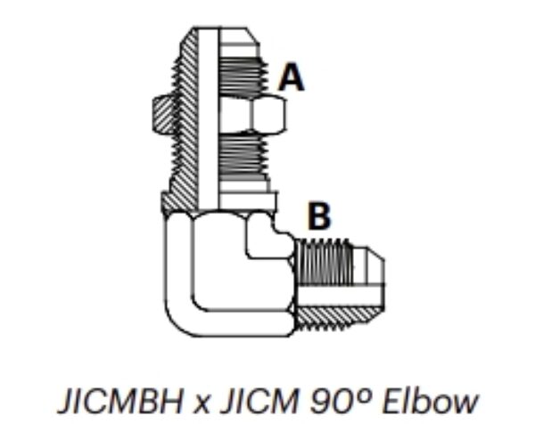 J90M - JICMBH x JICM 90º Elbow