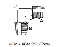 J9M – JICM x JICM 90º Elbow