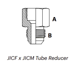 JTR – JICF x JICM Tube Reducer