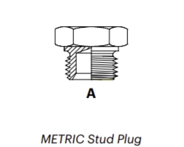 MP - METRIC Stud Plug