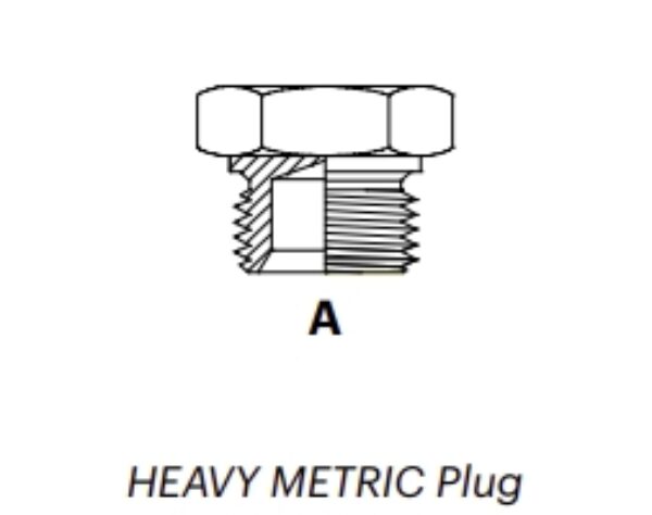 MPH - HEAVY METRIC Plug