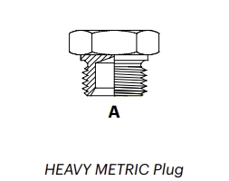 MPH – HEAVY METRIC Plug