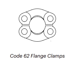 SFH – Code 62 Flange Clamps